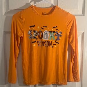 Little Sleepies Orange Spooky Season Shirt